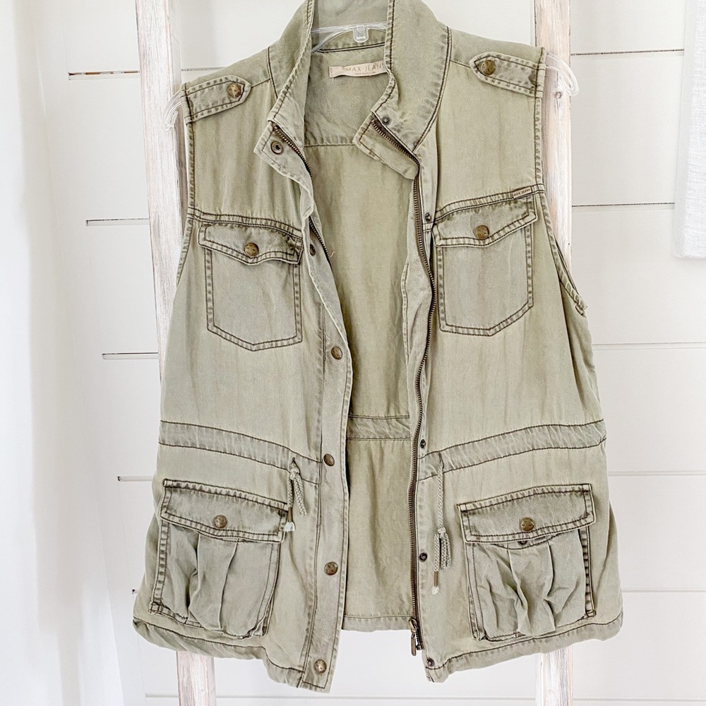 Max Jeans Utility Vest